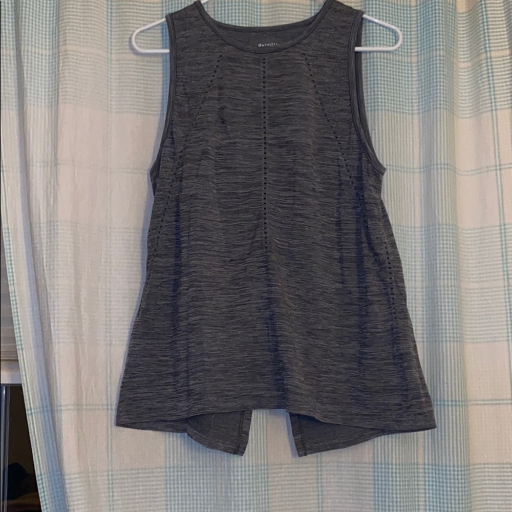Athleta Foothill Mesh Split Back Tank